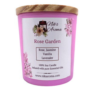 Niks Aroma Rose Garden Soy Candles