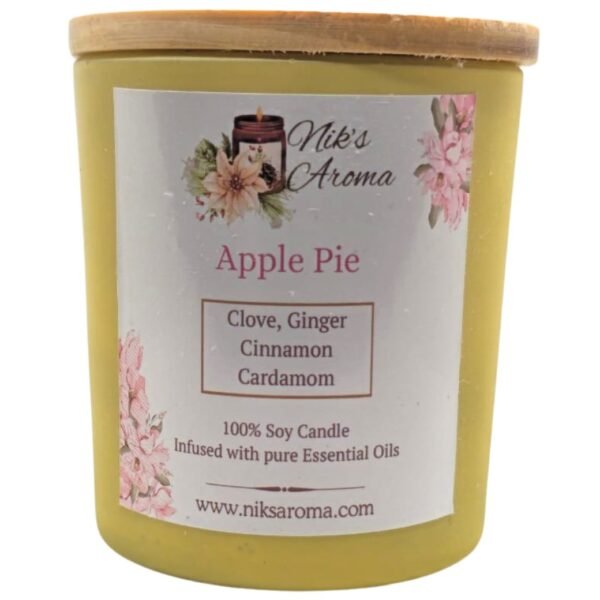 Niks Aroma Apple Pie Soy Candles