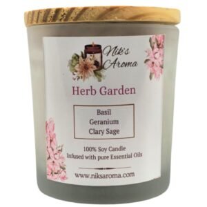 Niks Aroma Herb Garden Soy Candles