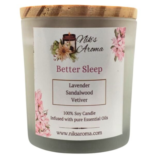 Niks Aroma Better Sleep Soy Candles