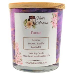 Niks Aroma Focus Soy Candles