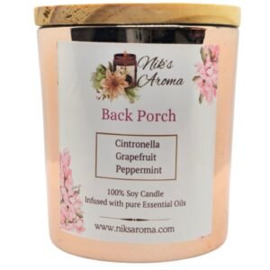 Niks Aroma Back Porch Soy Candles